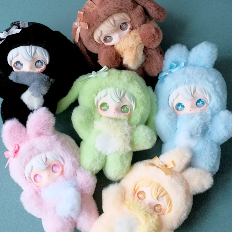 

Rabbit Shyshy Shining World Series Blind Box Cute Cartoon Vinyl Doll Trendy Play Surprise Handmade Backpack Pendant Toy Gift
