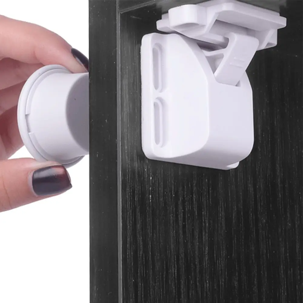 قفل درج أقفال أمان للأطفال أقفال أمان للأطفال معدات حماية الطفل أقفال أبواب الخزانة قفل أمان مغناطيسي للأطفال #4