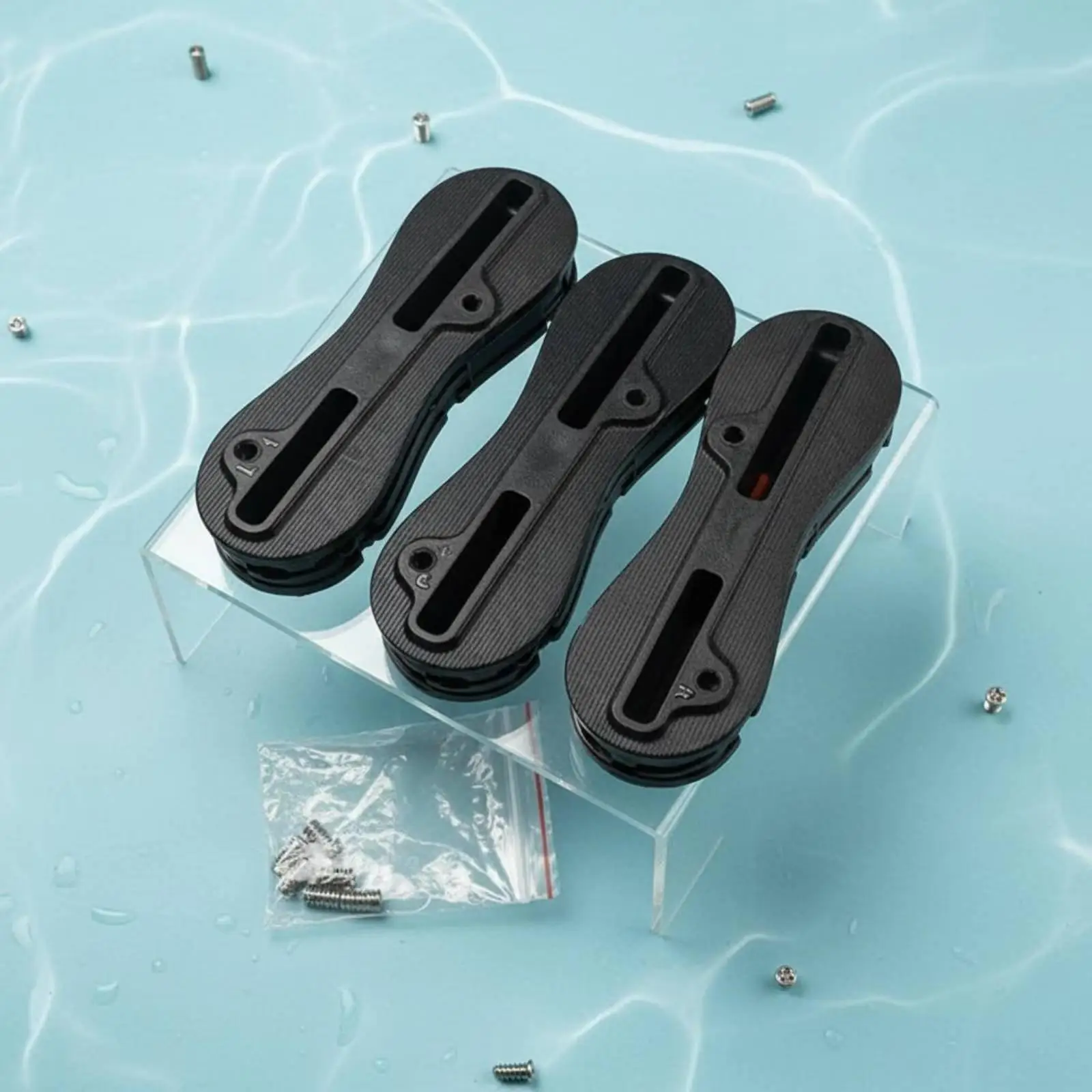 Surfboard Fin Complete Set Universal Fusion Plug Fin Box for Board Repair and Surfing Performance Upgrade