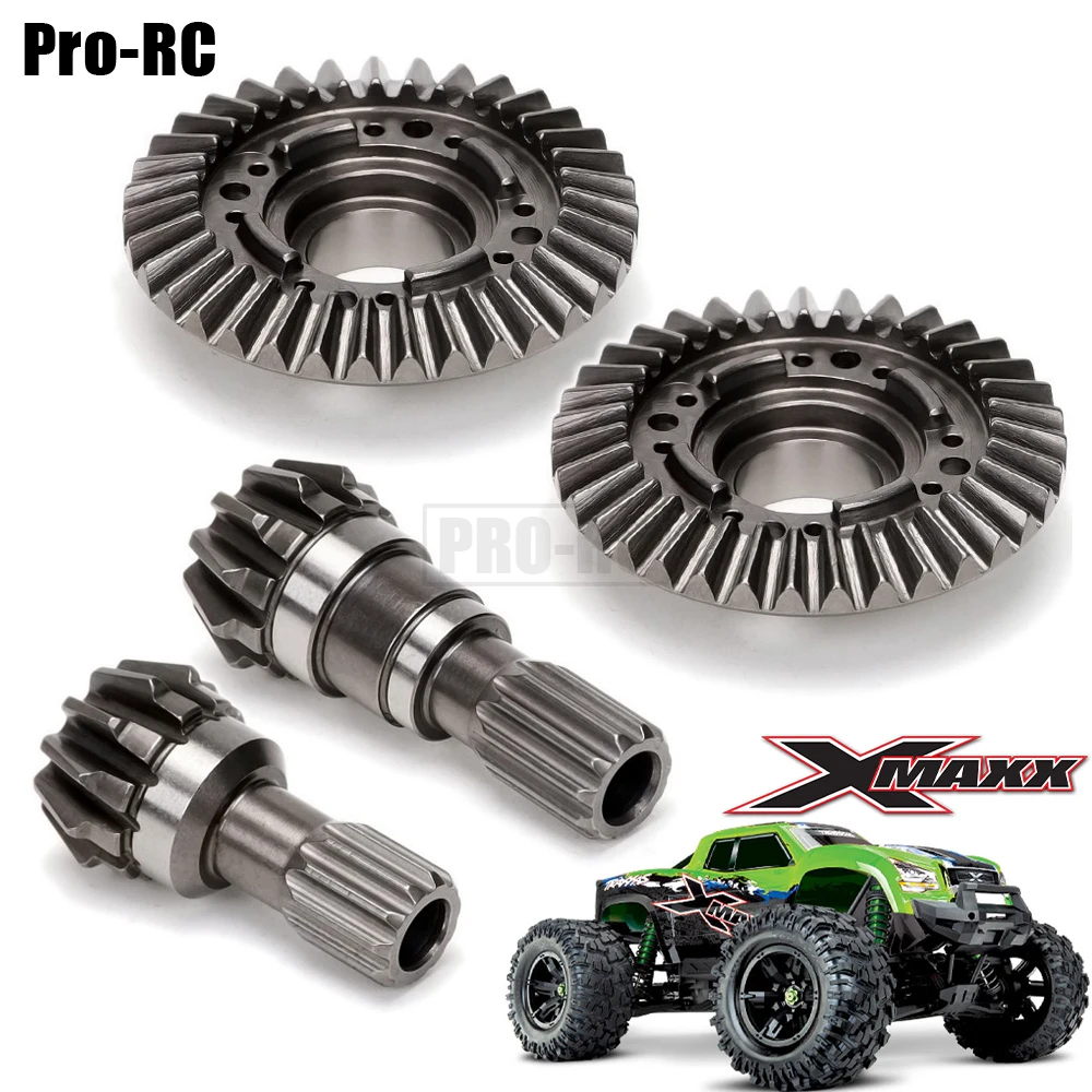 

1Set 11T-35T Differential Pinion & Ring Gear Heavy Duty 7790 7791 7792 Fit TRAXXAS 1/5 X-Maxx XMAXX 6S 8S XRT Rc Upgrade Parts