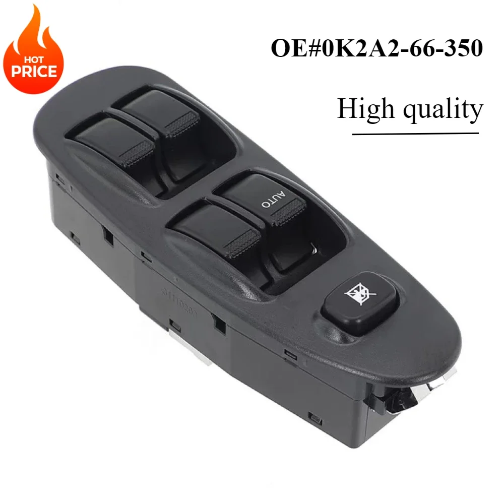 OK2N2-66-350A  0K2A2-66-350  0K2A266350  Front right power window lifter switch for Kia KIA SPECTRA