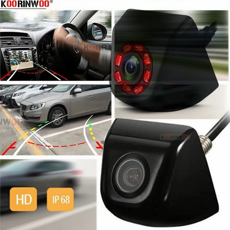 Intelligent System Dynamic Trajectory Guide Line Car Rear view Camera Backup Tracks Camera 8 IR Night Vision Parking Assistance
