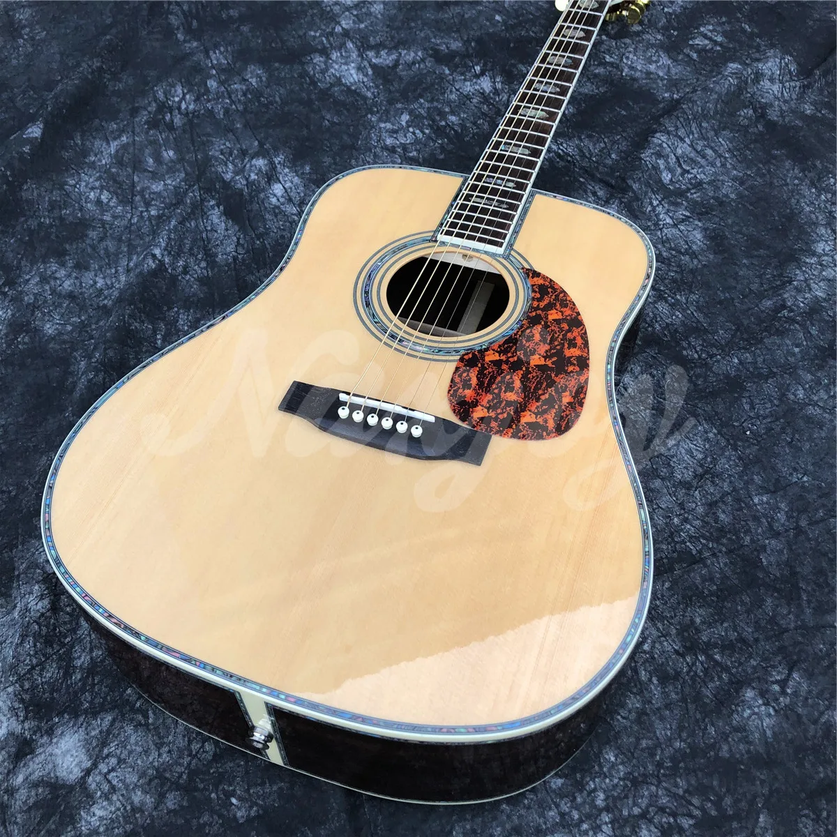 Top Quality 41 Inches G-D45 Solid Spruce Acoustic Guitar Rosewood Back and Sides Electric Guitar