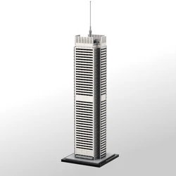 MOC building blocks New York Times Building/Tower 1:800 scale building model building blocks DIY birthday Christmas gift