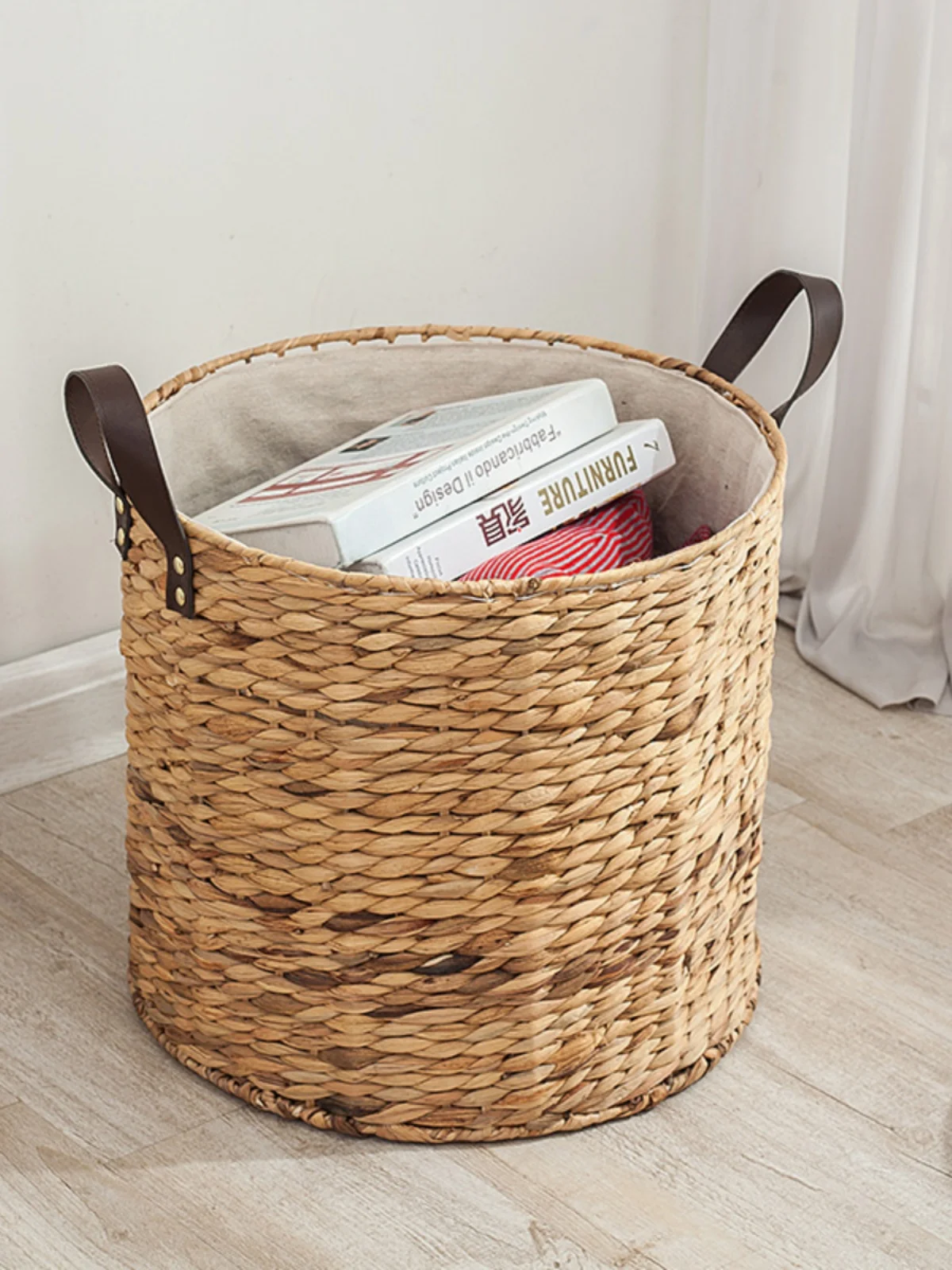 

Hanrted Nordic Sle Dir Корзина для одежды Корзина для белья Корзина для детских подгузников Buet Odd Корзина из ротанга Wier