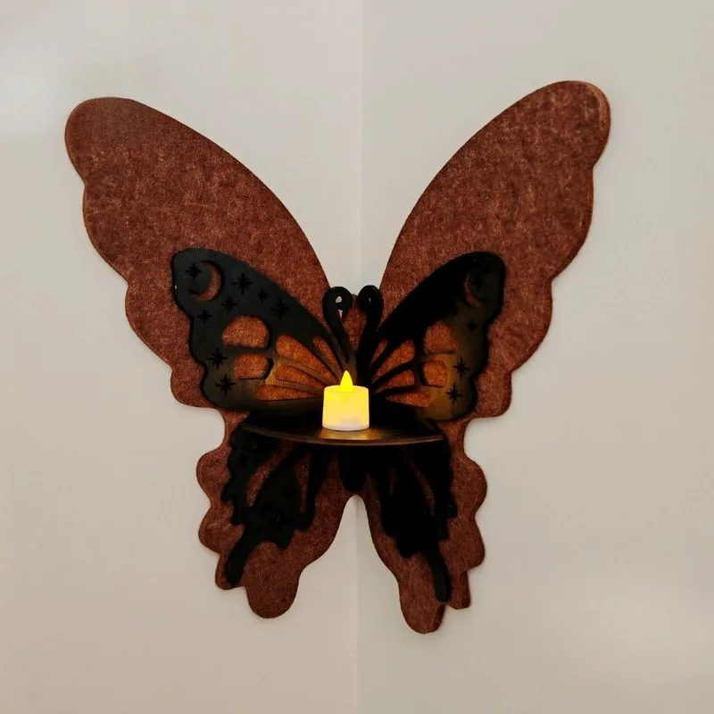 Butterflies Felt Bulletin Board Foldable Photo Boards Minimalist Luxury Elegant Wall Art Modern Wall Decors Home Decoration