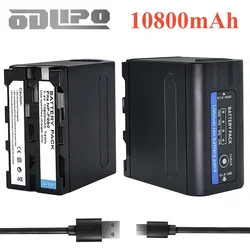 10800mAh NP-F980 NP-F970 NP F960 F970 F960 Battery for Sony F960 F550 F570 QM91D NP-F975 NP-F950 NP-F930 CCD-RV100 Batteries