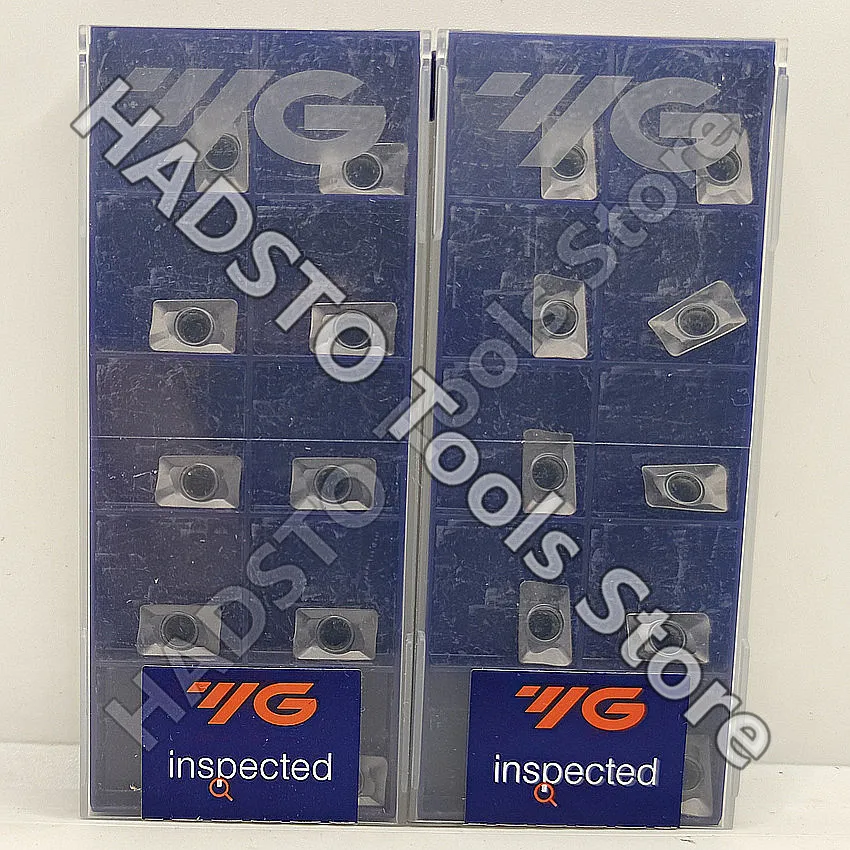 Imagem -02 - Original yg Cnc Carboneto Insere Fresagem do Ombro Insere Apkt100305pdtr Yg602 Apkt100308pdtr Yg602 Apkt100305 Apkt100308 Apkt