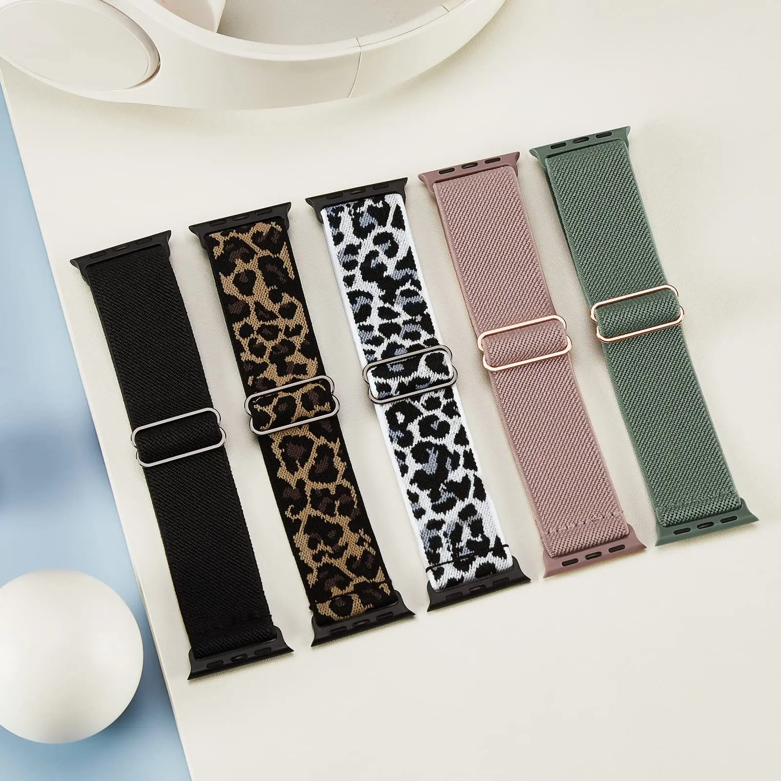 

Strap for Apple Watch Band 40mm 44mm 45mm 41mm 38mm 42mm 49mm Nylon Sport Loop Bracelet iWatch Series Ultra 2 9 8 se 7 6 5 4 3