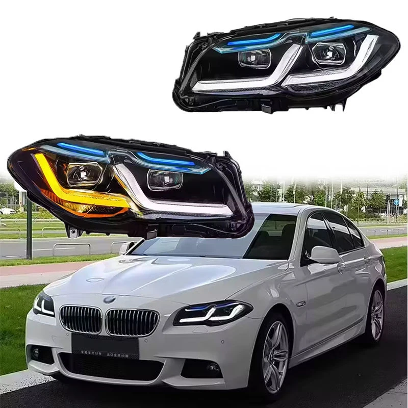 

New Style Headlight for 5 Series F10 F18 2011-2017 Auto Accessories LED Assembly Upgrade Car Parts 12V 6000K