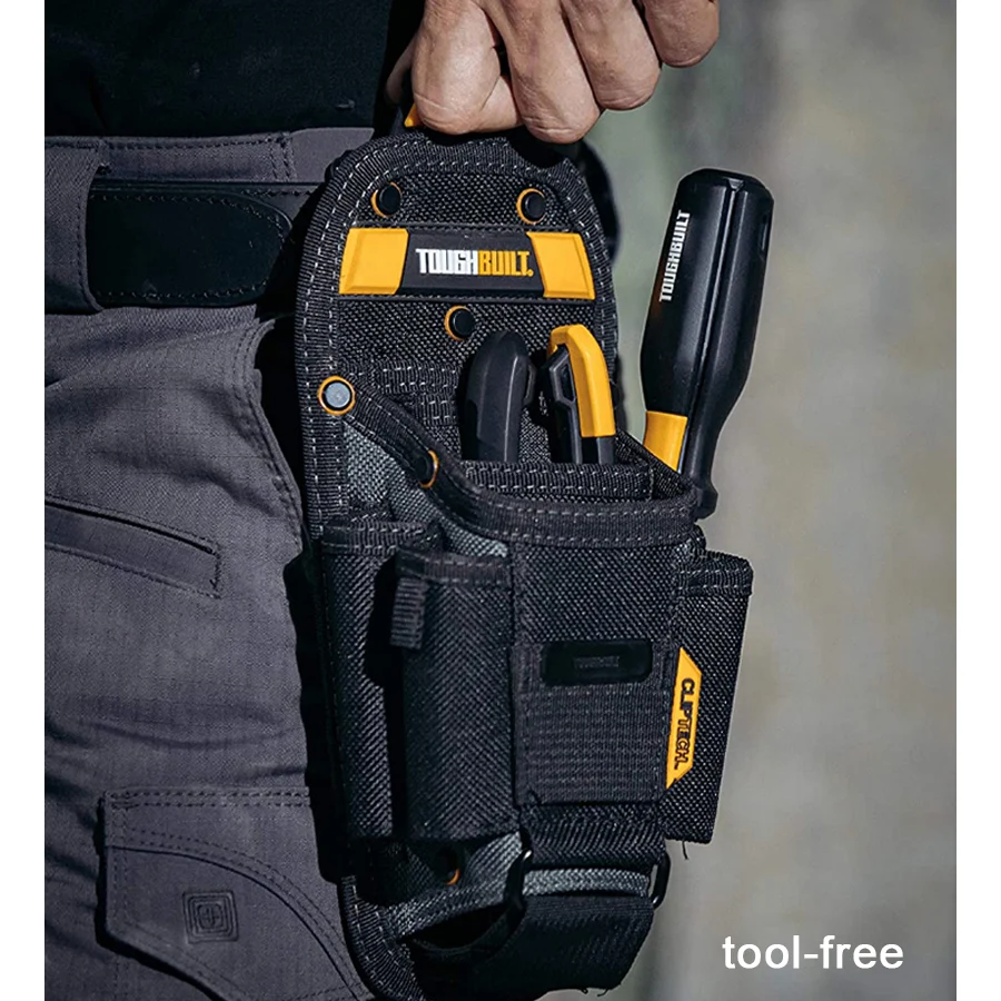 Imagem -06 - Toughbuilt-multi-ferramenta Cintura Pack Técnico 7-pocket Pouch Médio e Grande Combinado com Clip Cinto de Ferramentas Tb-ct36-m7 Tb-ct-36-l7