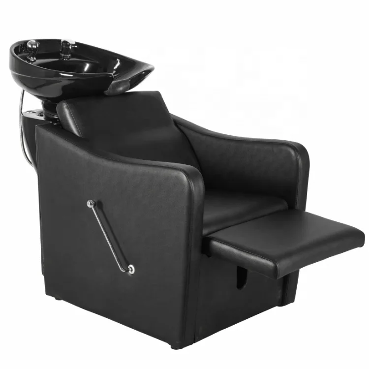 

Popular Shampoo Chair for Beauty Salon Barber Salon Chair for Hair Washing with Ceramic Basin Adjustable Barber Shampoo Unit
