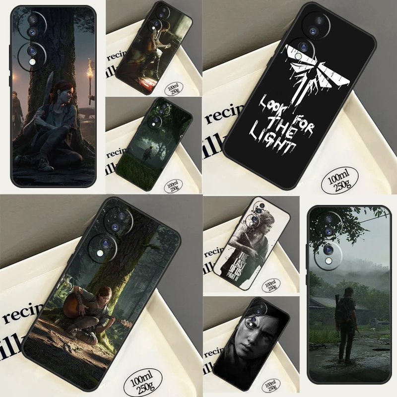 The Last of US 2 Case For Huawei Honor X8 X9a 50 70 Magic5 Lite P20 P40 P30 Pro P Smart 2019 Nova 9 Cover