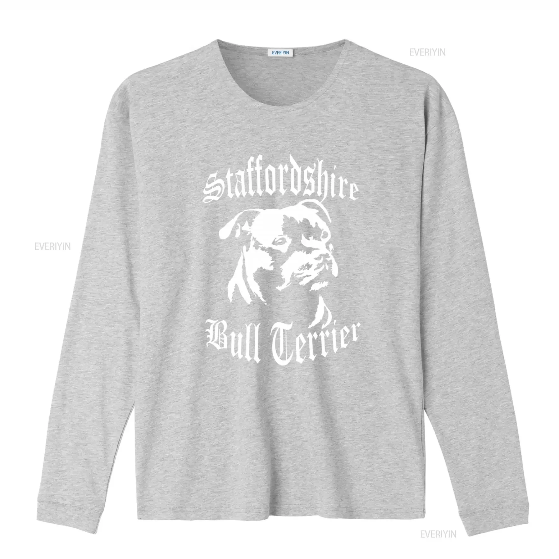 Staffordshire Bull Terrier Staffy T Shirt Stylish Dog Breed Print for Lovers vintage Washed designer clothes Comfortable homme - view 4