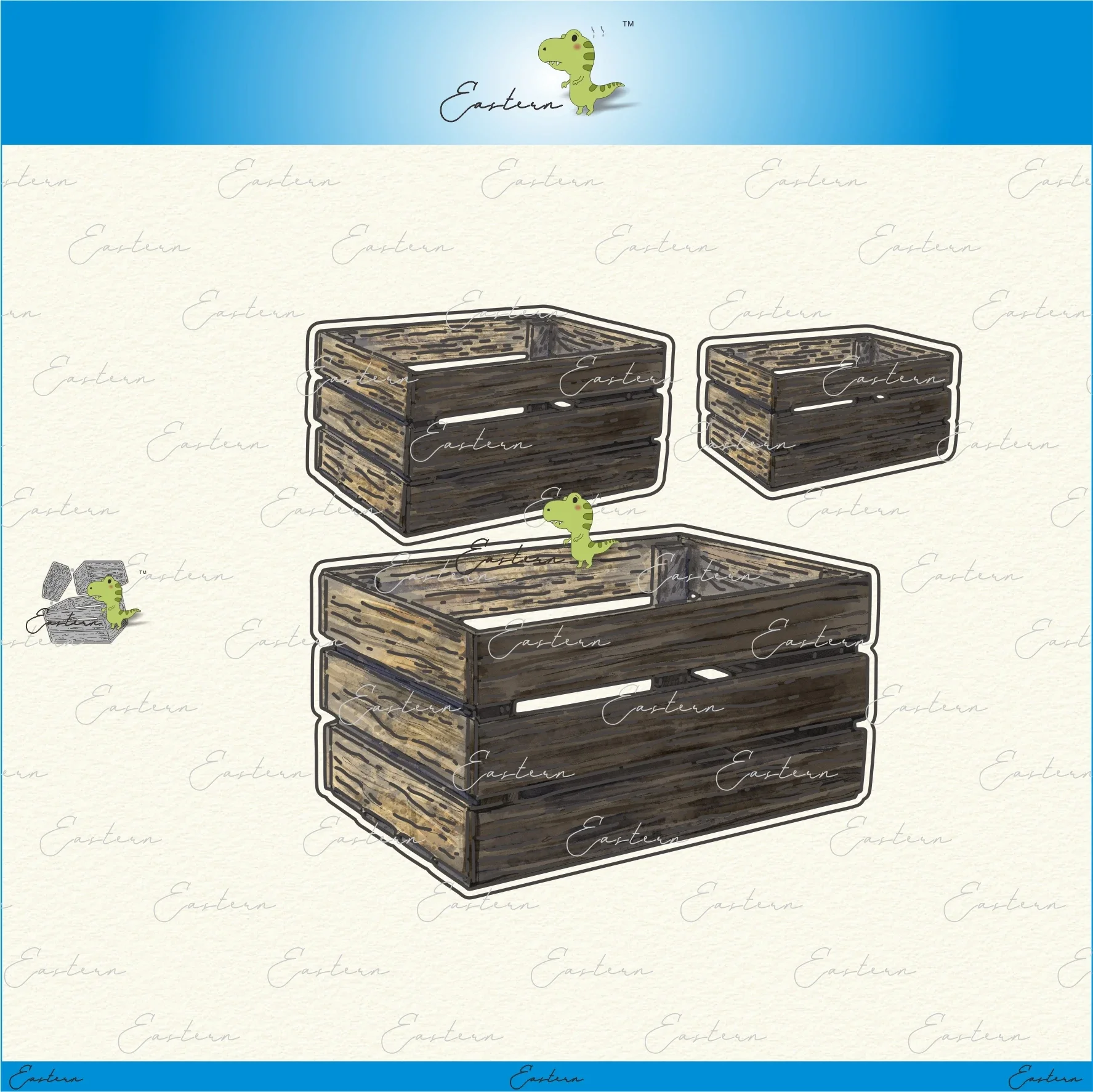 Wooden Box Rustic Store metal cutting dies 2021 new diy  molds Scrapbooking Paper Making die cuts crafts