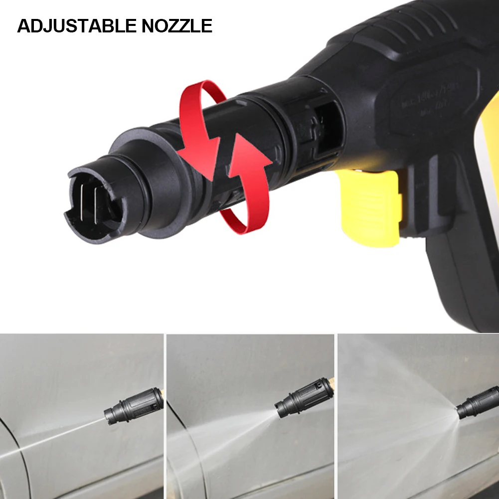 Angle Adjustable High Pressure Washer Nozzle Sprayer with 1/4\