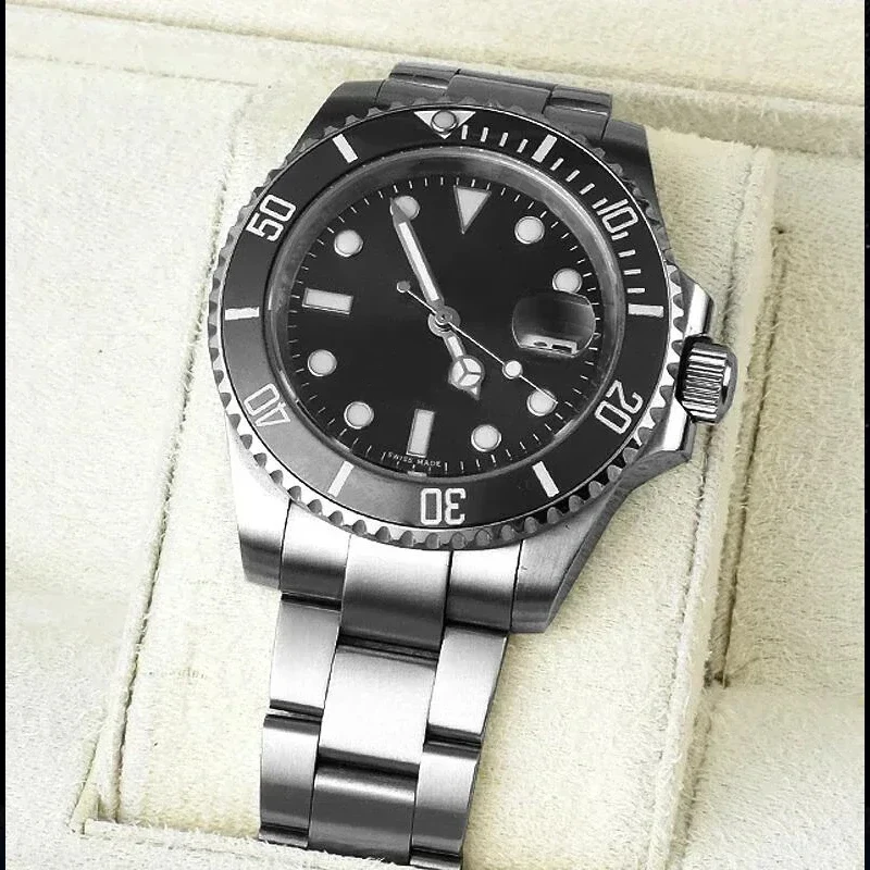 Für Rolex SUBMARINER DAYTONA Yacht-Master GMT Uhrenarmband Glide Lock Verschluss 904 Stahl Uhrenarmband Uhrenarmbänder 20 mm 21 mm – Detail 8