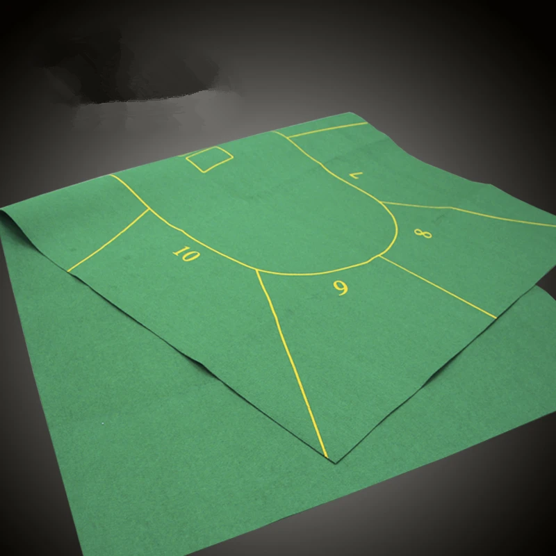 Poker New 180*90cm Poker Table Cloth Texas Hold'em Poker Layouts Tablecloth Felt 10 Players Poker Mat / Tapis Poker