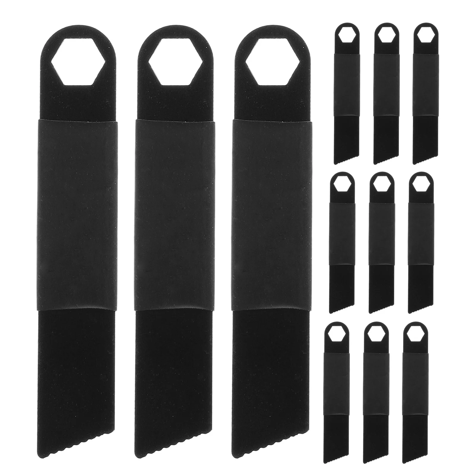 12pcs Outdoor Survival Fire Starter Stainless Steel Scraper High Efficiency Spark Ignition Tool For Camping Hiking Emergency