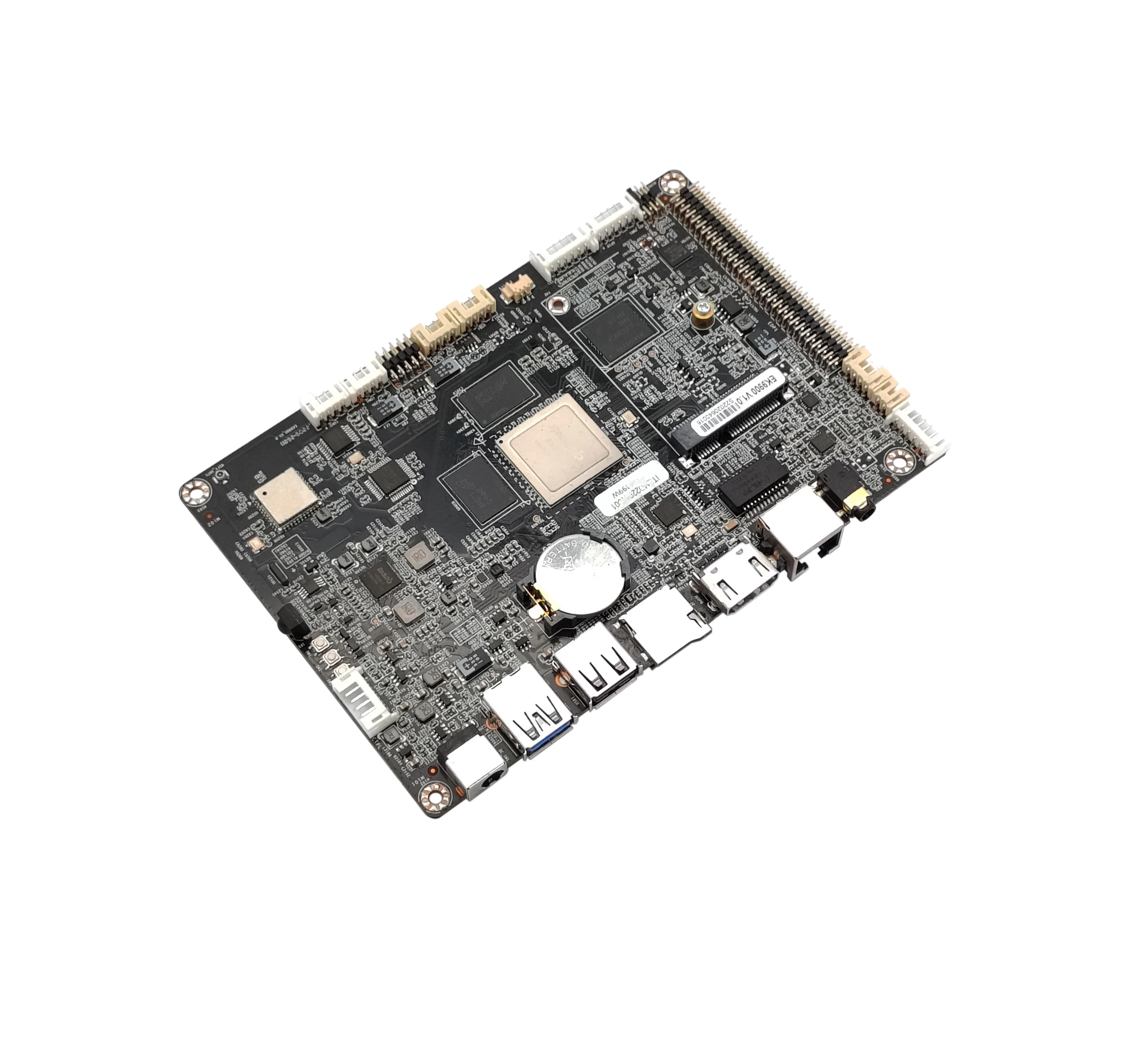 Elsky Ek9900 Rockchip Rk3399 Quad Cortex-Android Tv Moederbord 4K 1lan Hoge Kwaliteit Lvds Mini Itx Moederbord