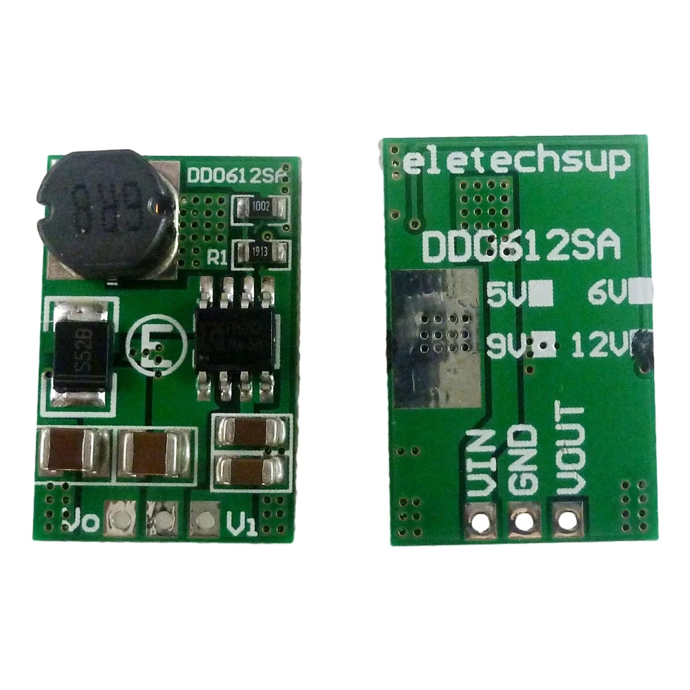 DD0612SA Step-up Boost Converter Voltage Regulate Power Supply Module 3V 3.3V 3.7V 4.2V 5V to 5V 6V 9V 12V 3.5A DC-DC Converter