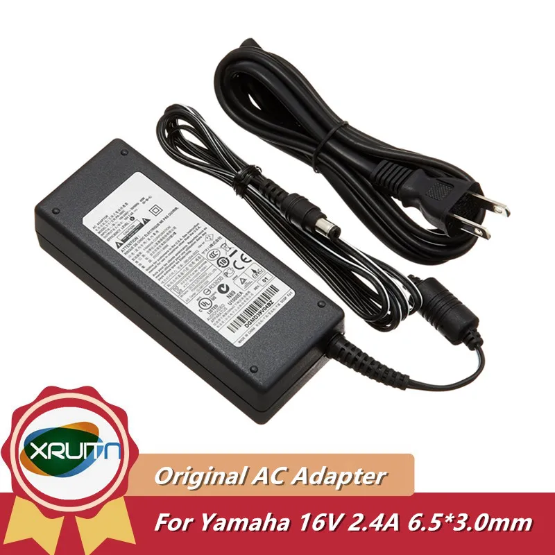 Genuine PA-300C 16V 2.4A AC Adapter Charger For YAMAHA PSR-S550 PSR-S650 PSR-S670 PSR-S770 PSR-S970 PSR-S775 Piano Power Supply