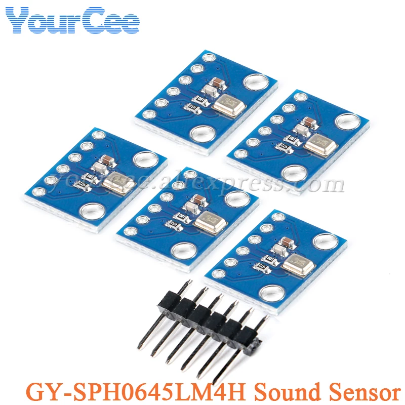 10pc/1pc SPH0645LM4H Digital Sound Sensor I2S MEMS Microphone Breakout Board Microphone Module 1.6-3.6V for Arduino Raspberry Pi