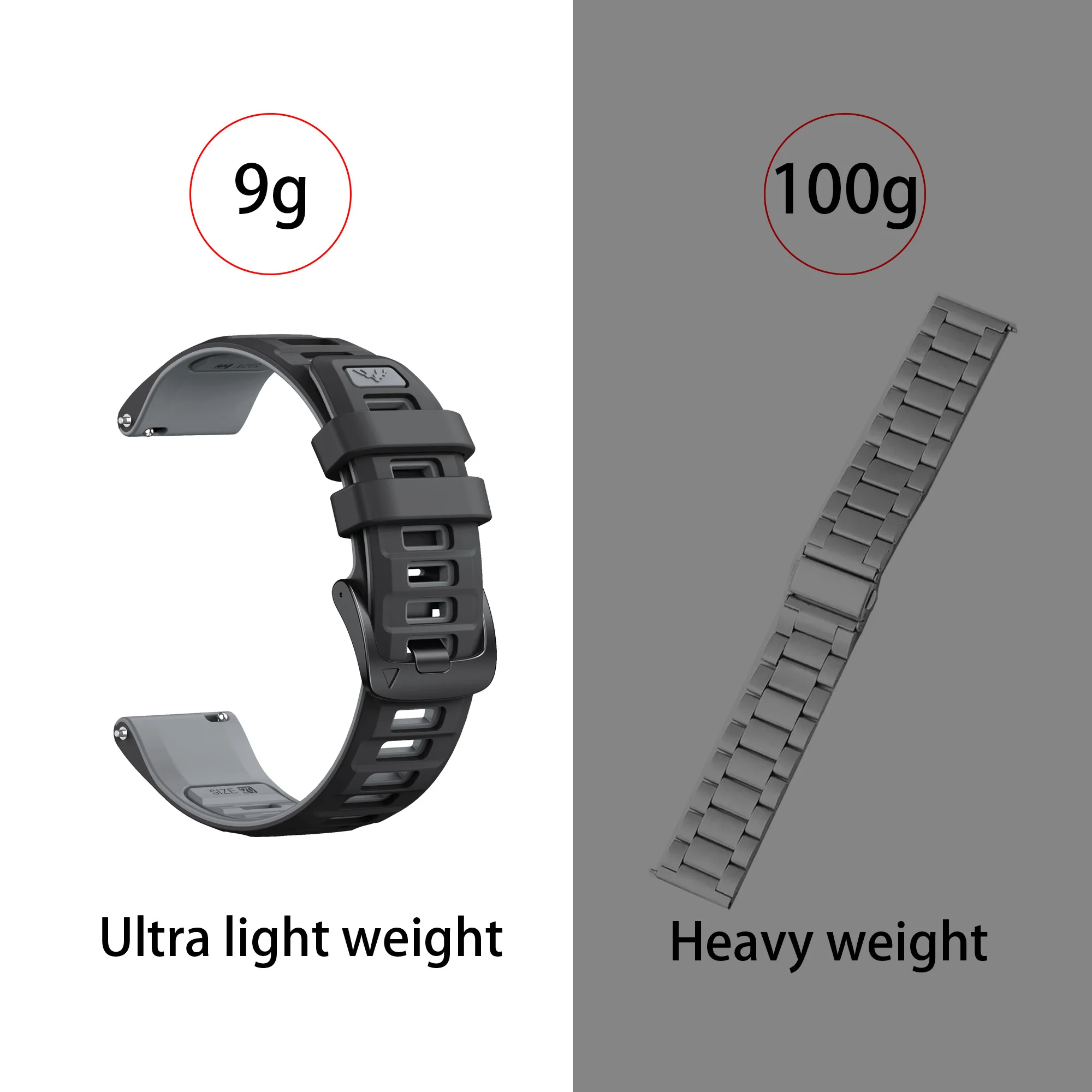 20 مللي متر سيليكون حزام ل Garmin Forerunner 245 245M 645 ساعة ذكية الفرقة استبدال حزام الساعات ل Garmin Vivoactive 5 Venu