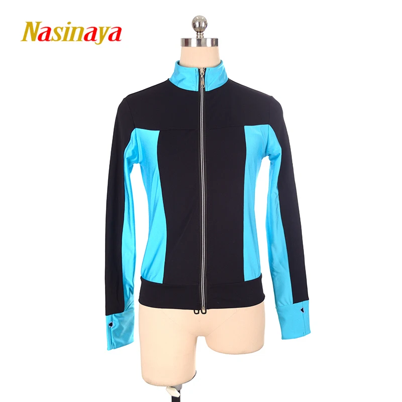 

Artistic Gymnastics Figure Skating Competition Training Suit Jacket Zipper Top Women's Tight Fitting Dance Suit