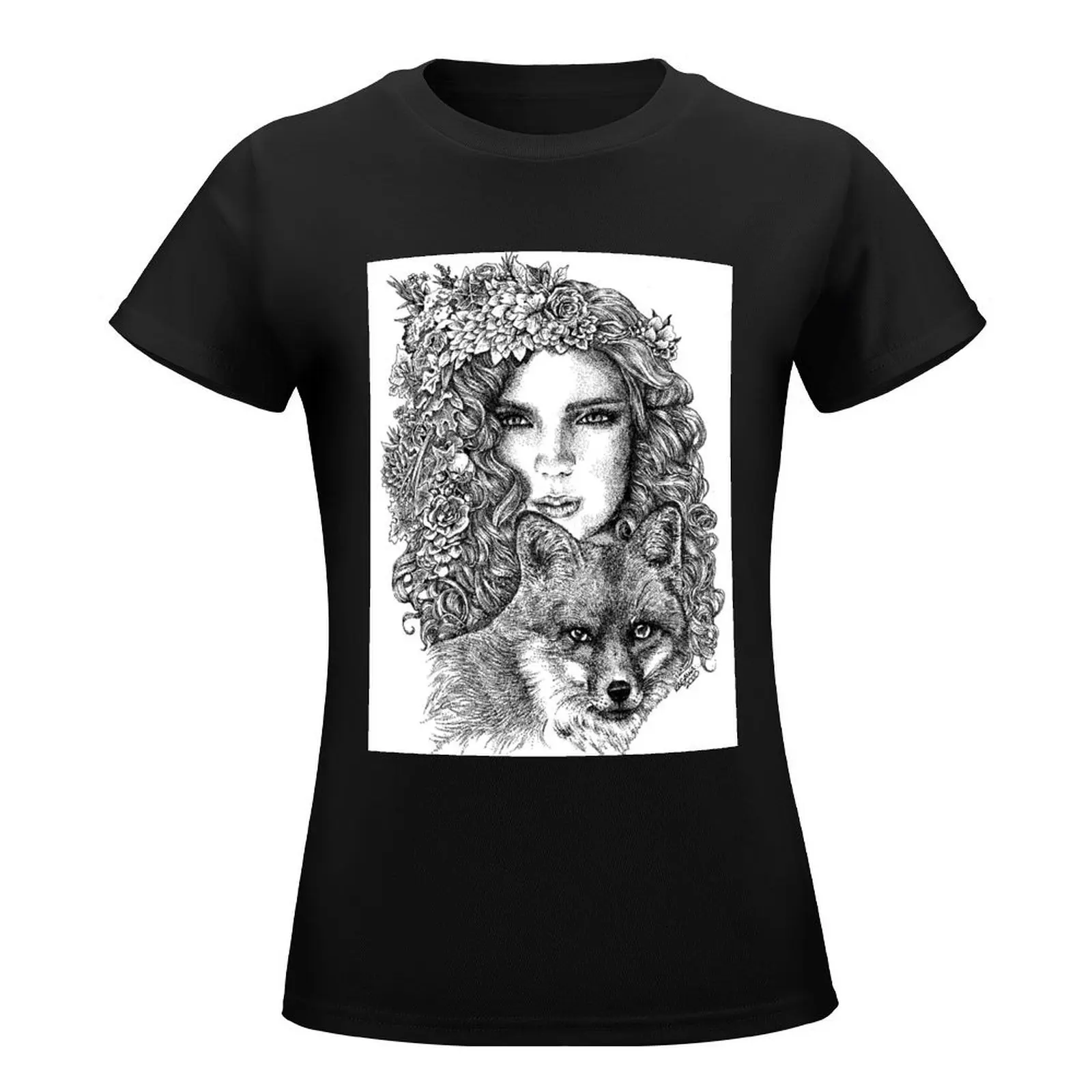 Goddess of Mabon T-Shirt cute tops summer top vintage clothes summer tops Top Women