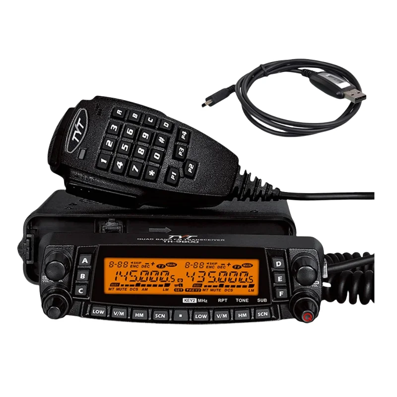 Original TYT TH-9800, Same As Yaesu FT8900 CB Walkie Talkie Long Range 25W Mobile Car Radio Walkie Talkie 20km