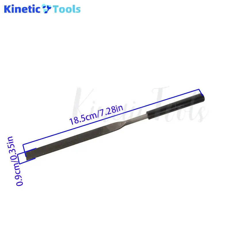 أداة ملف مسطحة معدنية 5 × 180 مم، أداة ملف معدنية من الفولاذ الكربوني العالي للمعادن والخشب والبلاستيك وملف مسطح للتكرير 10 قطعة/المجموعة #3
