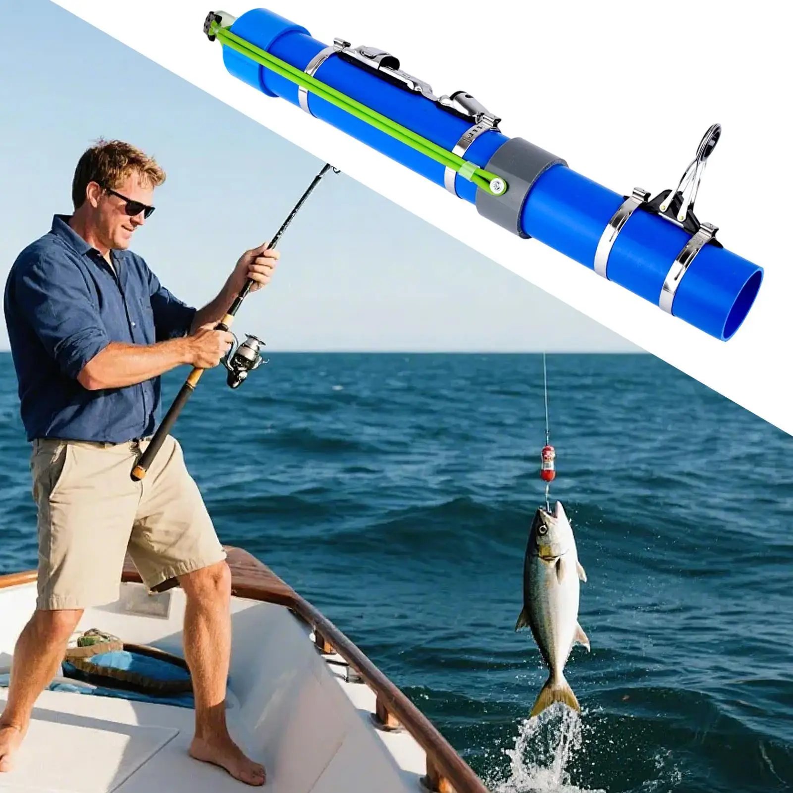 Fishing Catapult Spinnings Wheel Rod Precise Launching Lure Rods Fish Bait Launching Equipment For Bass Trout Catfish Saltwater view 5