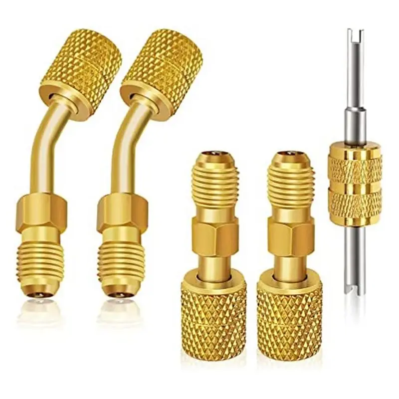 kit-adaptador-aef4-r410a-adaptadores-giratorios-r410a-para-bomba-de-vacuo-hvac-em-sistemas-mini-split-de-ar-condicionado