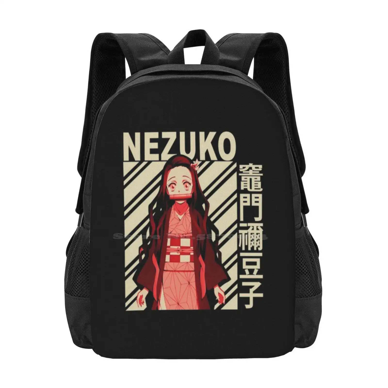 

Камадос Серия Демон Школьная сумка Большой вместительный рюкзак для ноутбука Nezuko Kamado Kimetsu No Yaiba Tanjiro Demon Anime Kizuma