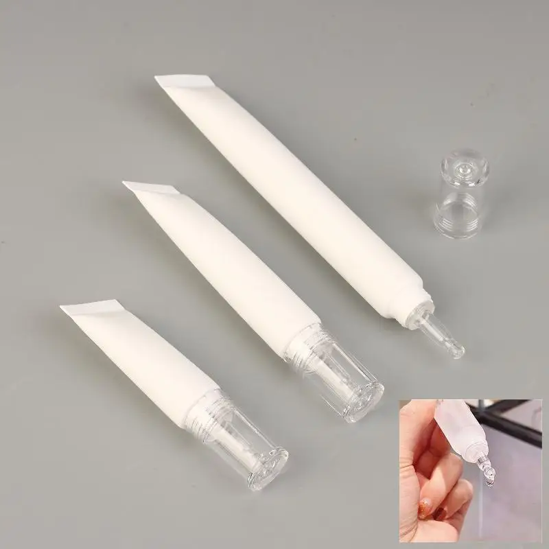 10/15/30g 화장품 소프트 튜브 선 스크린 크림 로션 리퀴드 파운데이션 리필 용 병 히알루 론산 드로퍼 빈 병