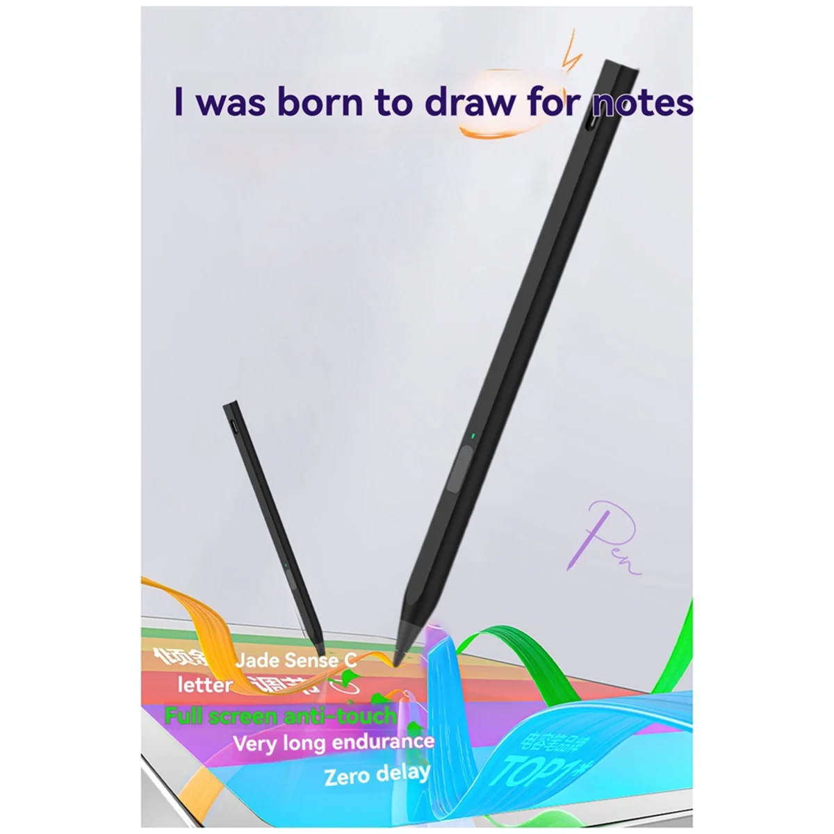

【Hot&Price】4096 Stylus Pen for Remarkable Paper Pro Stylus with Eraser 4096 Pressure-Sensitive Magnetic Touch Screen Stylus
