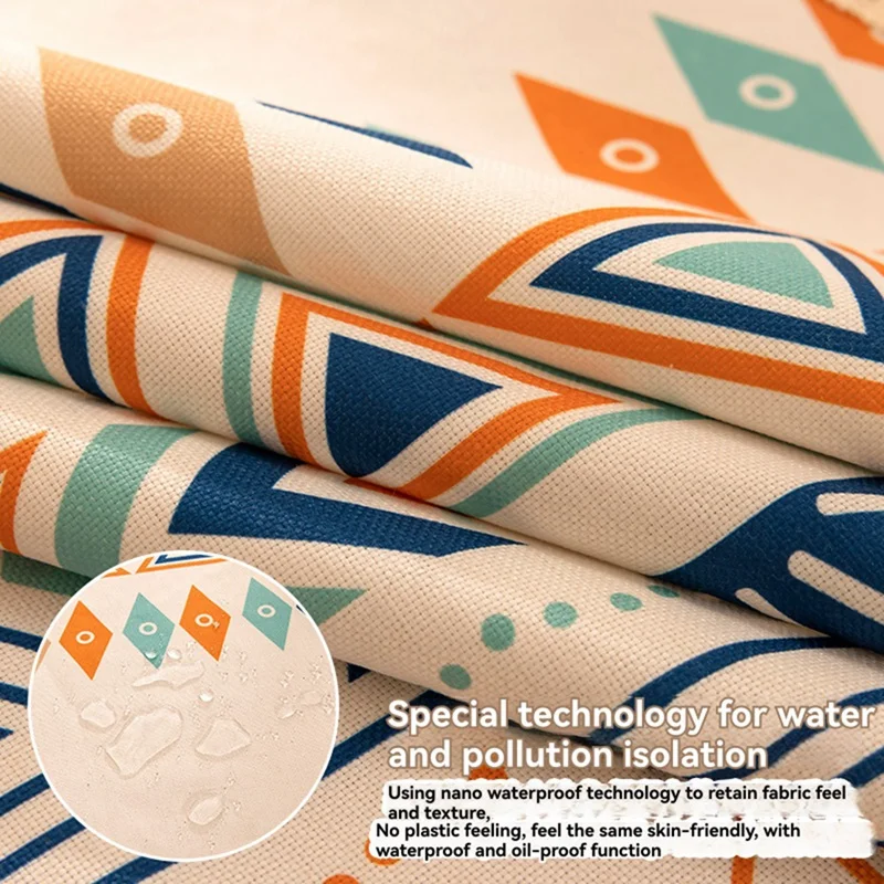 

Tablecloth Table Decoration Holiday Event Four color gridJAS