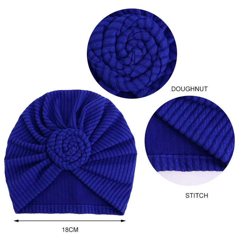 Muzułmańskie kobiety Turban Hidżab Top Twist Knot Headwrap Cover Beanie Chemo Cap Nakrycie głowy Solid Color India Hat Akcesoria do włosów Mujer