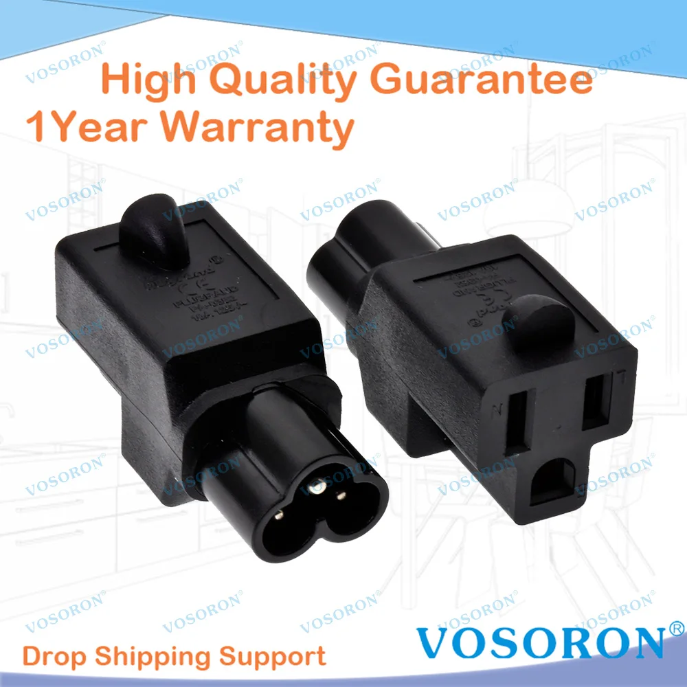 IEC320 C6 To Nema 5…