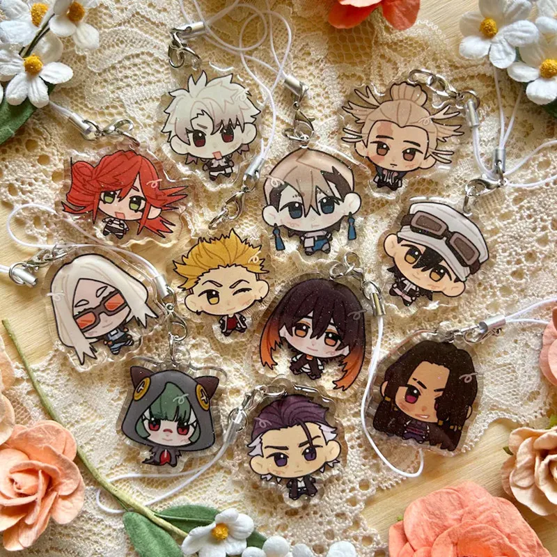 Colección de Llaveros con Mini Figuras Gachiakuta - Lindos Amuletos Estilo Trash Babies: Rudo, Enjin, Zanka, Riyo, Jabber, Tamsy, August