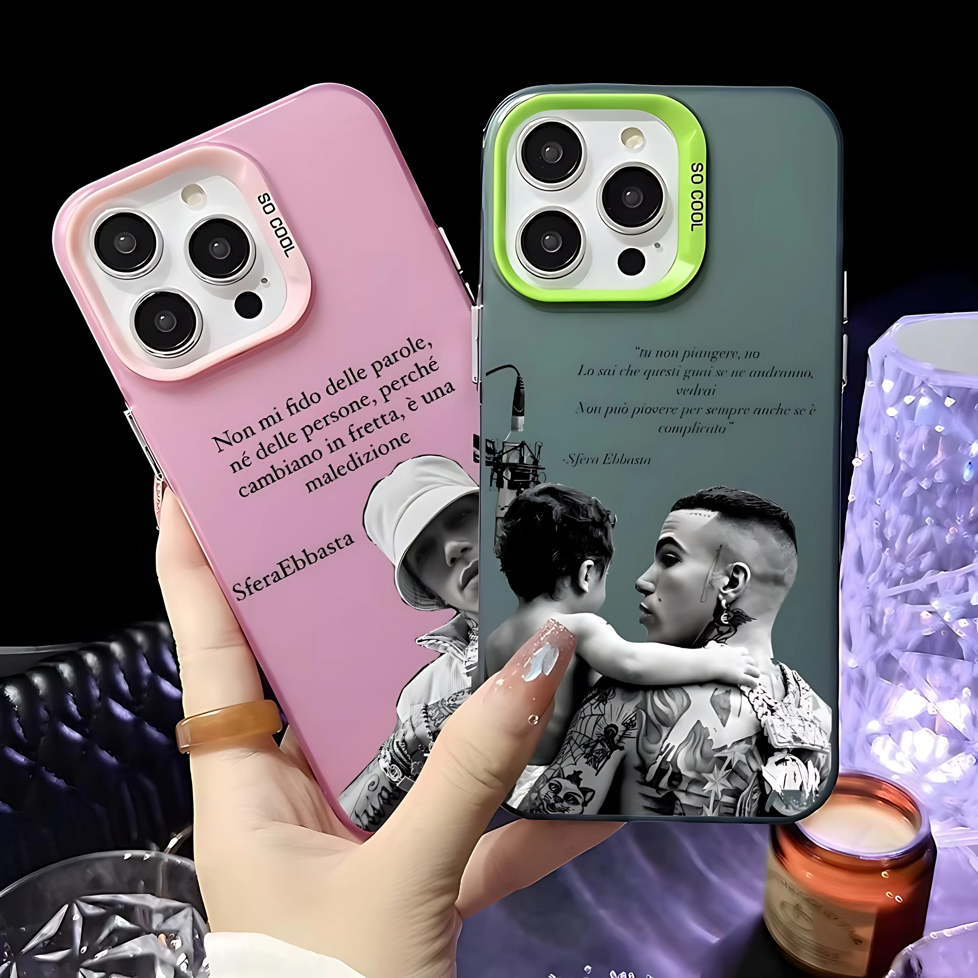 S-Sfera E-Ebbasta Singer Phone Case For Xiaomi Redmi 15 15C 14C 13C 12C 13 12 10 A2 A3 A5 9T 9A K60 4G 5G Anti Matte Back Cover