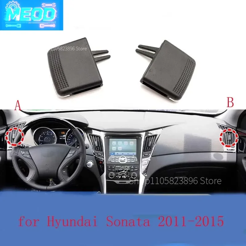 MEOD Car Accessories Air Conditioning Outlet Paddle for Hyundai Sonata 8 2011-2015 Air Outlet Adjustment Buckle Clip