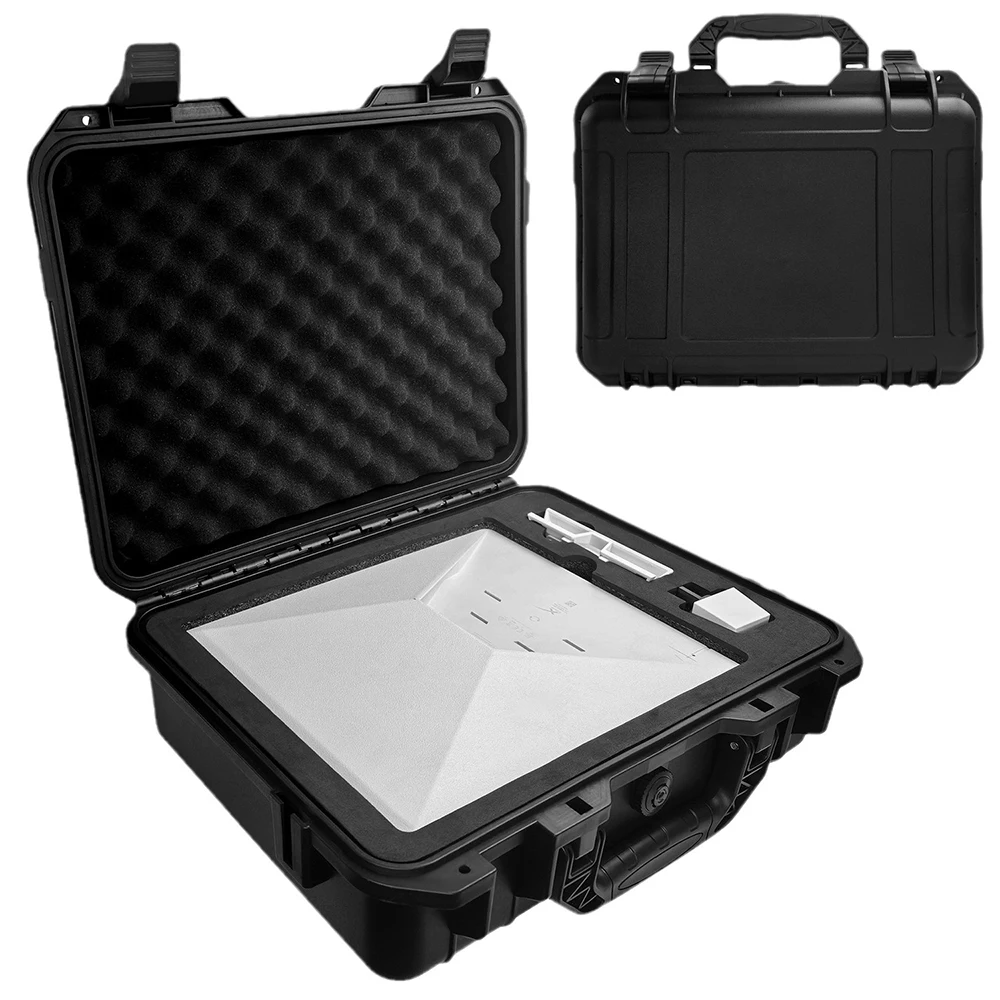 

Портативный мини-чехол Starlink, водонепроницаемый всепогодный жесткий чехол, противоударный дорожный чехол с противоударной коробкой для хранения из пенопласта