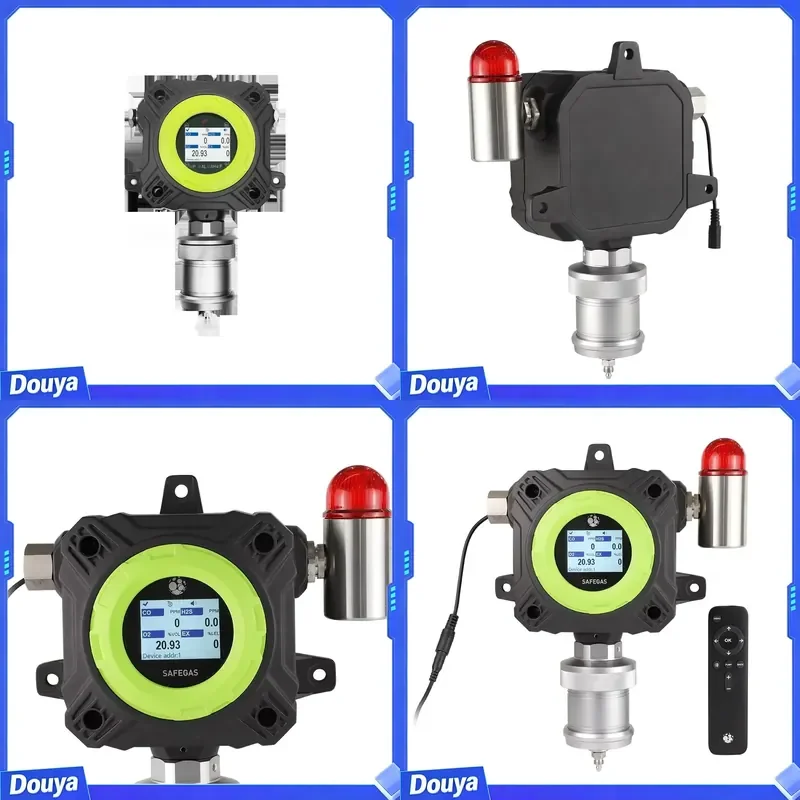YT-98H Pump-Suction Fixed Multi-Gas with Imported Sensors, Built-in Vacuum Pump, 4-20mA/RS485/Relay