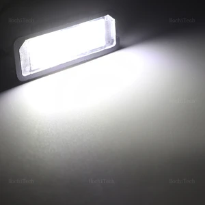 LED -Lizenzlicht für Auto, VW Passat Lampe, B6, CC, EOS, Golf 4, 5, 6, 7, Mk7, Polo, Superb, Seat Leon, Alter, Pces 2 10 Hauptverkaufslicht Rampa - №8