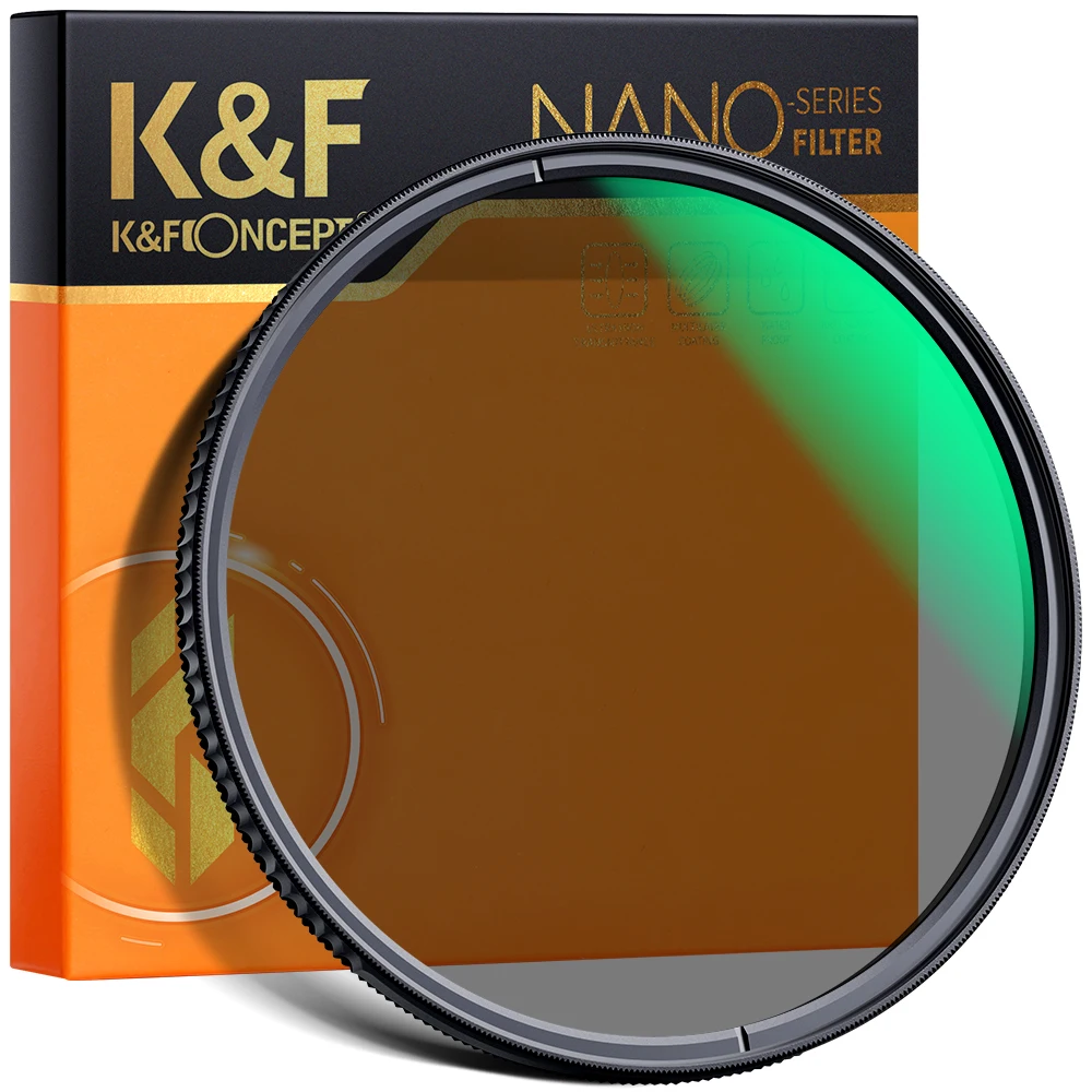 K&F Concept CPL Lens Filter 28 Layer Circular Polarizing Filter Multi-coated Polarized Filter NANO-X Series 82mm 112mm 127mm