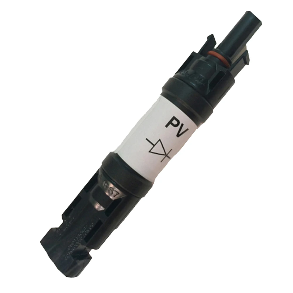 Photovoltaic Connector Fuse Holder 20A 1000VDC for Solar Panels and Solar Controllers 2.5 sq mm to 6 sq mm Cable Fit
