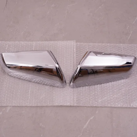 1 пара римливых чехлов для зеркала заднего вида, клипса для Chevy Equinox GMC Terrain 2018-2024, версия США, хромированные листы бокового зеркала заднего вида