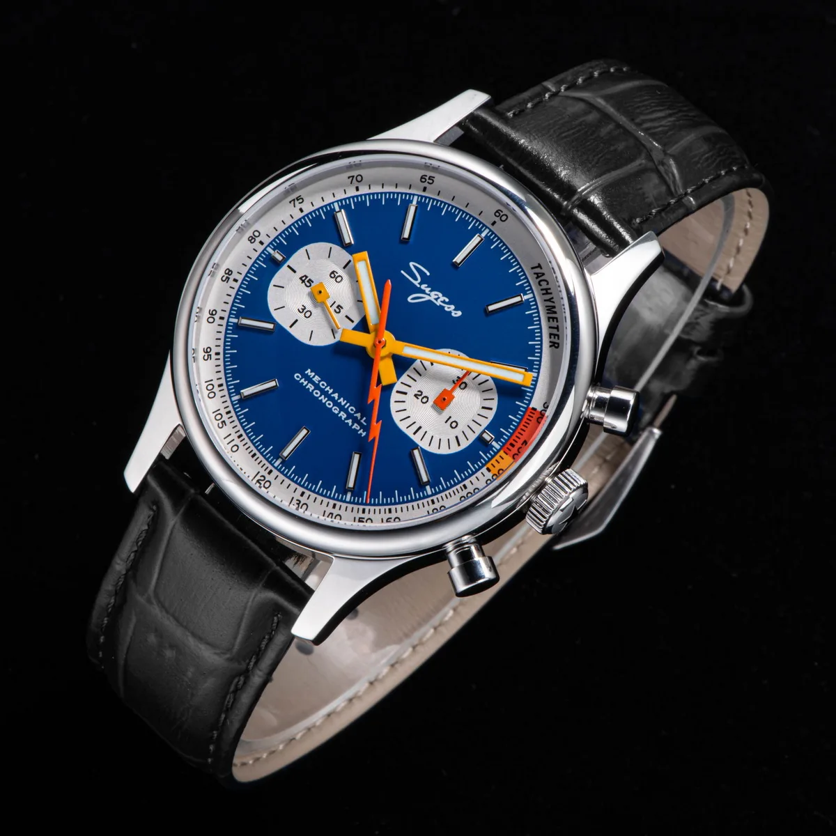 Sugess New Business Watch Mechanical Chronograph ST19 Original 